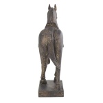 Deco 79 Polystone Horse Decorative Sculpture Prancing Home Decor Statue, Accent Figurine 14" x 4" x 15", Brown - Image 11