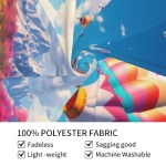 Bedbliss Hot Air Balloon Wall Tapestry - Festive Home Decor And Versatile Accent 40x60in - Image 8