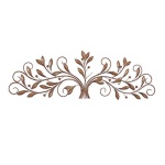 Deco 79 Metal Leaf Home Decor Sculpture, Wall Art 47" x 1" x 14", Brown - Image 14