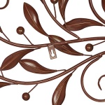 Deco 79 Metal Leaf Home Decor Sculpture, Wall Art 47" x 1" x 14", Brown - Image 8