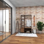 Deco 79 Wood Airplane Propeller Home Decor 2 Blade Wall Sculpture with Aviation Detailing, 5" x 48", Brown - Image 6