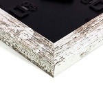 kennethan Rotten White 5x7 inch Picture Frame Wide Molding - Wall Mounting Material Included - Image 3