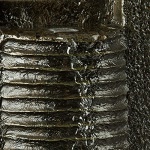 Indoor Fountain with LED Lights – Lighted Tabletop Water Feature with Stone Wall and Soothing Sound – Zen Décor for Home or Office by Pure Garden - Image 3