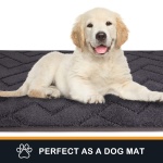 PURRUGS Absorbent Non-Slip Machine Washable Entry Rug and Mat, Shoes Scraper and Dog Mat, Super Absorbent Welcome Mat for Front and Back Doors, Muddy Wet Shoes and Paws - Image 4