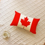 Ogiselestyle Canada Maple Flag Throw Pillow Cover, 12 x 20 Inch Canada Flag Cushion Case Decoration for Sofa Couch - Image 7