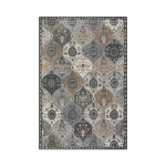 Lahome Moroccan Trellis Area Rug, 2x3 Entry Rug Non-Slip Washable Indoor Door Mat, Small Oriental Accent Throw Rug for Bedroom Kitchen Entryway Bathroom (Grey, 2x3ft) - Image 7