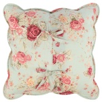 Greenland Home Antique Rose Pillow Set, 18 x 18 inches each (x2), Blue 2 Count - Image 3