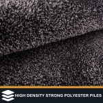 PURRUGS Dirt Trapper Door Mat 24" x 35.5", Non-Slip Machine Washable Entry Rug, Shoe Scraper, Dog Door Mat, Super Absorbent Welcome Mat for Front & Back Door, Muddy Shoes & Paws, Charcoal - Image 7