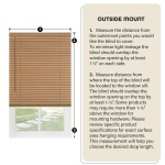 Cordless Light Filtering Mini Blind - 26 Inch Width, 64 Inch Length, 1" Slat Size - Pearl White - Cordless GII Morningstar Horizontal Windows Blinds for Interior by Achim Home Decor - Image 3