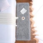 Chicrug Soft Runner Rugs for Bedroom Living Room Plush Fluffy Rug 2x6 Feet, Shag Furry Area Rug Carpet Non Shedding for Nursery Children Kids Girls Room Home Decorative, Grey - Image 4