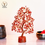 YATSKIA Red Jasper Crystals - Crystal Tree of Life - Gemstone Tree - Spiritual Items - Meditation Room Decor - Spiritual Decor - Reiki Gifts - Good Luck Charms - Metaphysical Gifts - Image 2